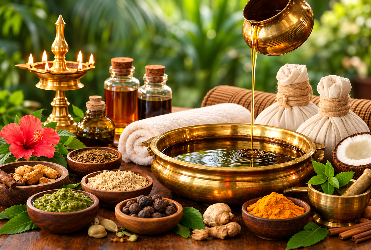 Traditional Kerala Ayurvedic care
